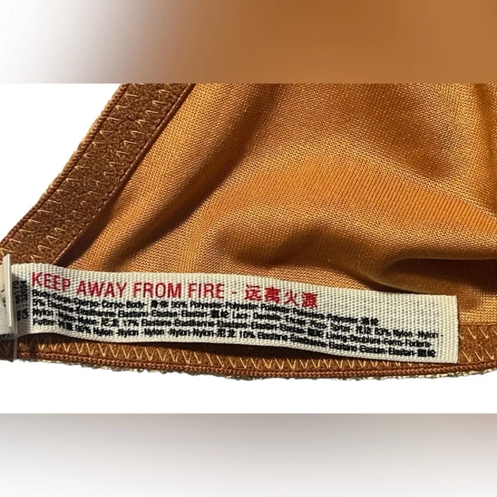 🎉HP🎉 Free People Aurora Longline Underwire Bra Copper Ginger Combo Large NWT - Picture 12 of 12